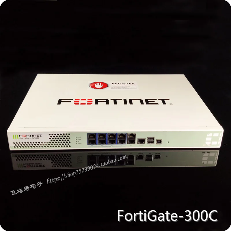 90% of the new FortiGate 300C firewall supports 200 people online FG-300C FortiGate-300C