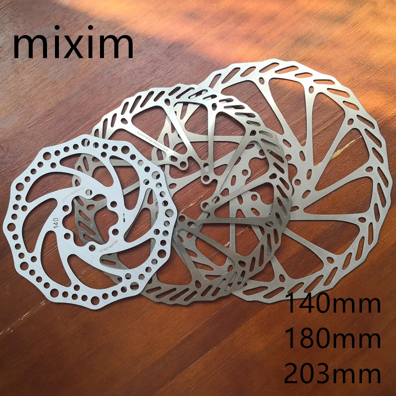 Stainless Steel  MTB bike Brake Disc Rotors 140mm  180mm 203mm bicycle brake parts ultralight MTB road bike disc brakes Platter