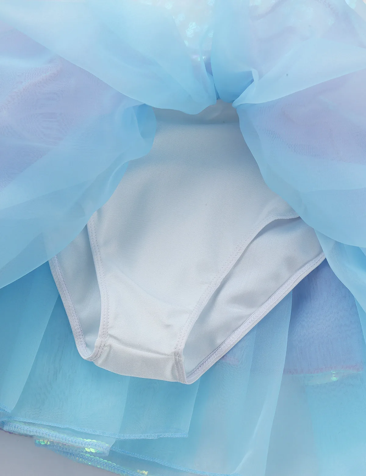 Kinder Mädchen Tutu Ballett Schwan Kleider Glänzende Pailletten Mesh Splice Bowknot Ballett Dancewear Gymnastik Trikot Ballerina Tutu Kleid