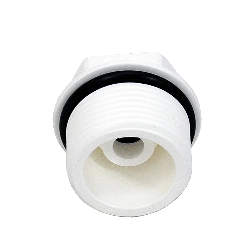 عكس مرشح مياه بالضغط الأسموزي المناسب محول مستقيم 3/8 "أنبوب إلى 1" الموضوع 6MC16