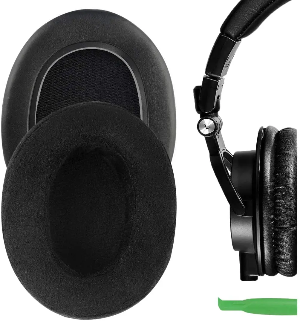 

Сменные амбушюры для наушников, совместимые с Audio-Technica ATH M50, M50X, M50S, M50cwh, M45, M35, M30, M20