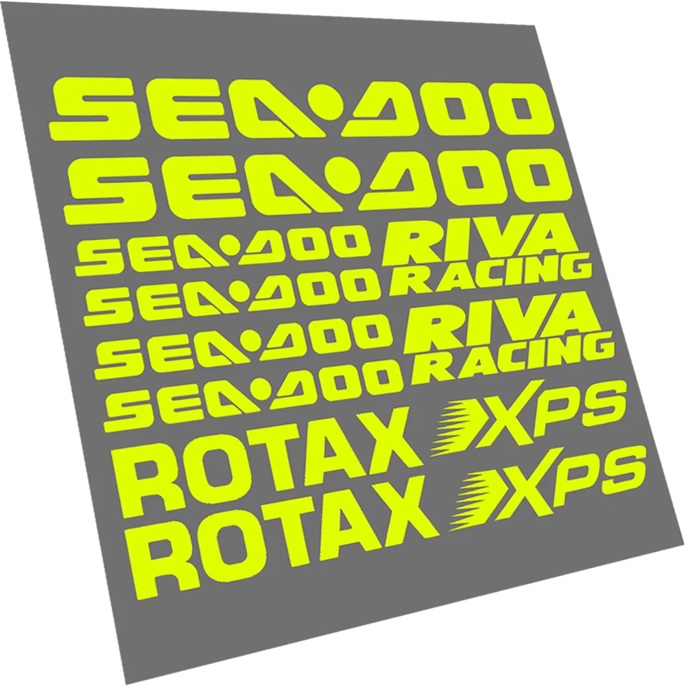 Kit For sea-doo Snowmobile rxp x rxt gti wake xps Riva Racing ROTAX PERFORMANCE Vinyl Die Cut Sticker Decal