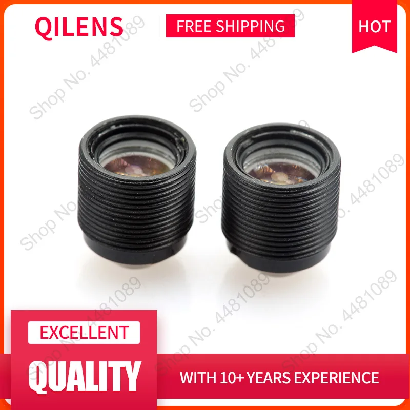 QILENS M7 Mount FL 3.7mm cctv HD 1.3Megapixel  Pinhole Lens Mini  1/3\