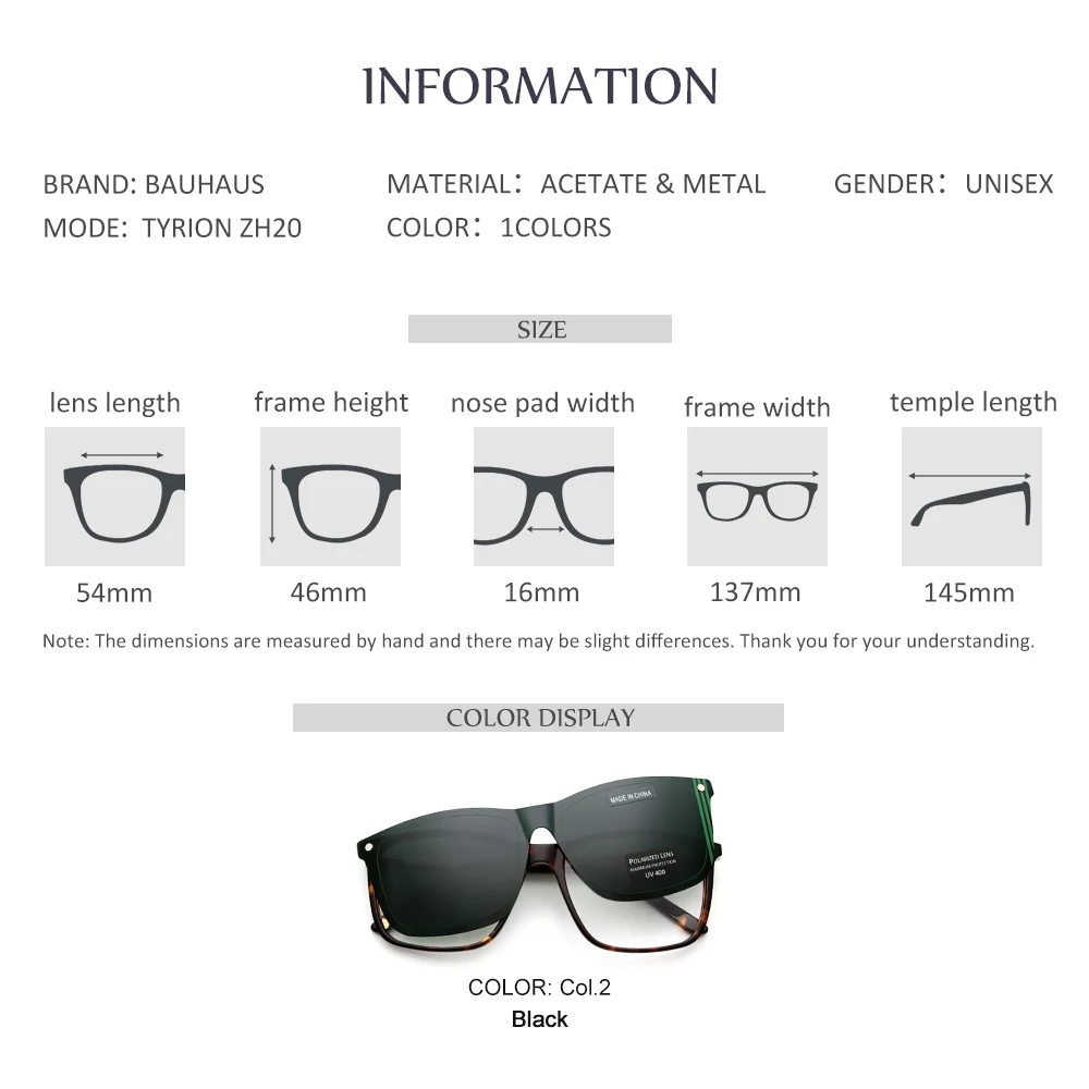 TYRION zh20 Acetate Glasses Frame Square  Eyewear Optics Frame Luxury Prescription Glasses Frames Optical Eyewear