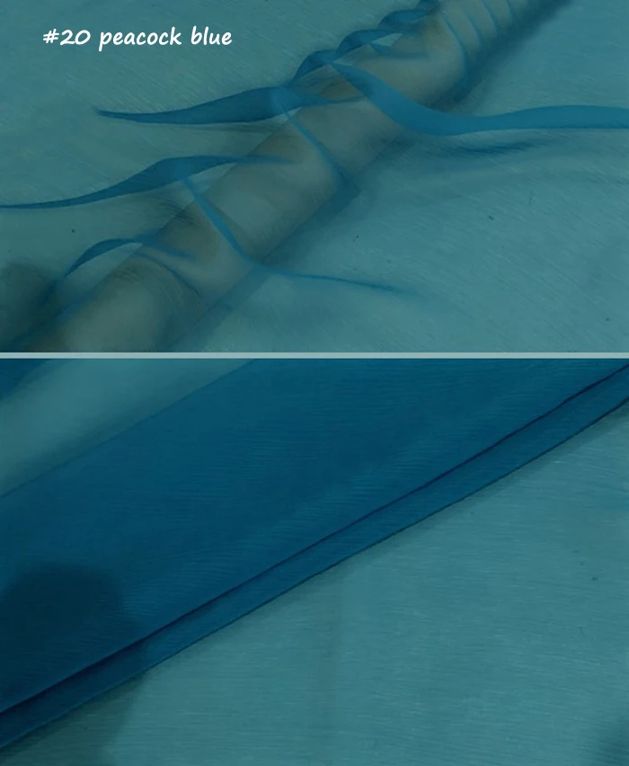 Schlichter, gefärbter Schal aus reiner Maulbeerseide, Textil-Crêpe-Stoffe aus gekreuzter Seide und Chiffon – Detail 26