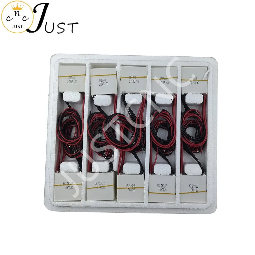 SP1848 27145 SA, 40*40 nuovo dispositivo di raffreddamento termoelettrico Peltier a semiconduttore, modulo dissipatore di calore a piastre SP1848 27145 può raggiungere 150 ℃