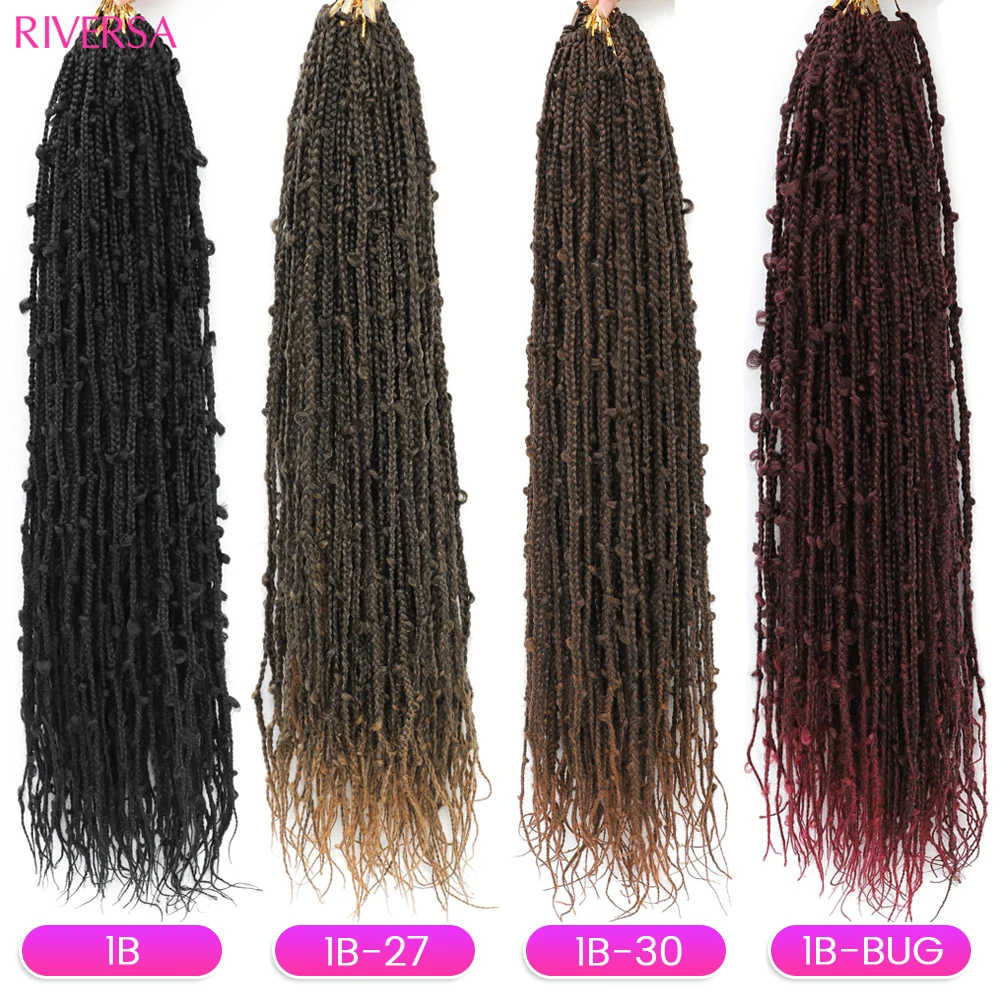 30 polegada borboleta locs crochê tranças de cabelo selva borboleta tranças deusa caixa de cabelo de crochê tranças de cabelo para preto