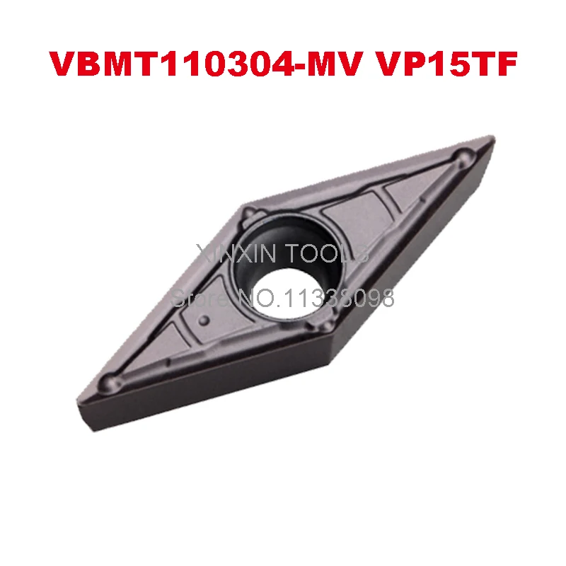 VBMT110304-MV VBMT110308-MV VP15TF Carbide Inserts VBMT VBMT110304 VBMT110308 VBMT Carbide Inserts Lathe Cutter Tools