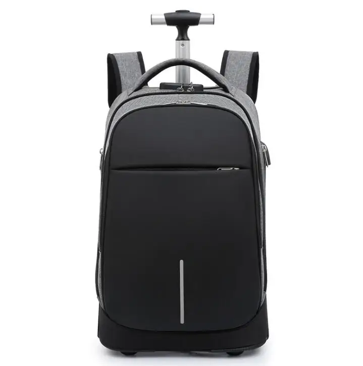 

Travel Trolley backpacks bags for teenagers School Wheeled backpack for boys backpack large wheels Children Rolling luggage Bags