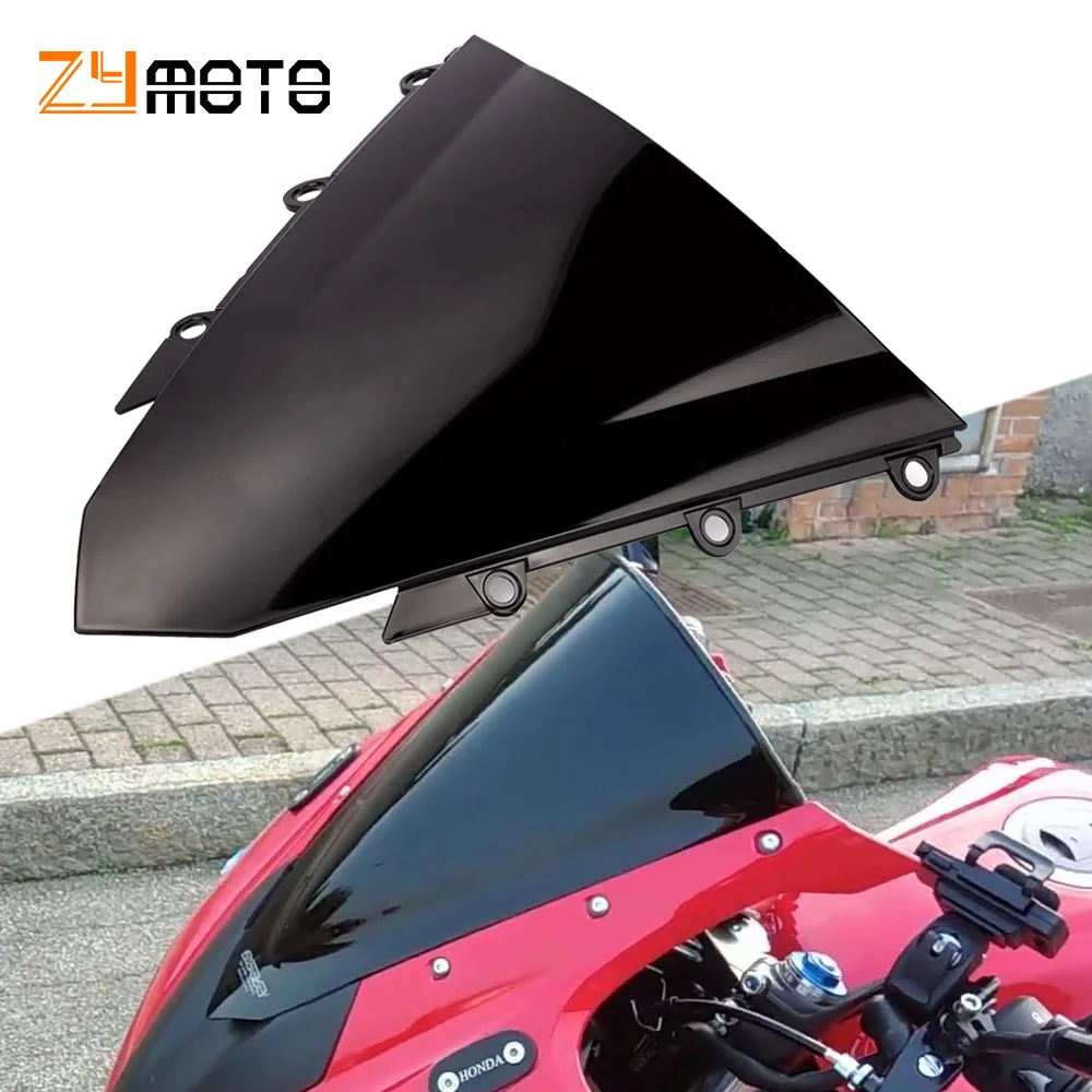 CBR 500R Windshield Windscreen Windproof For Honda CBR 500R CBR500R 2016 2017 2018 Motorcycle ABS Accessories Double Bubble