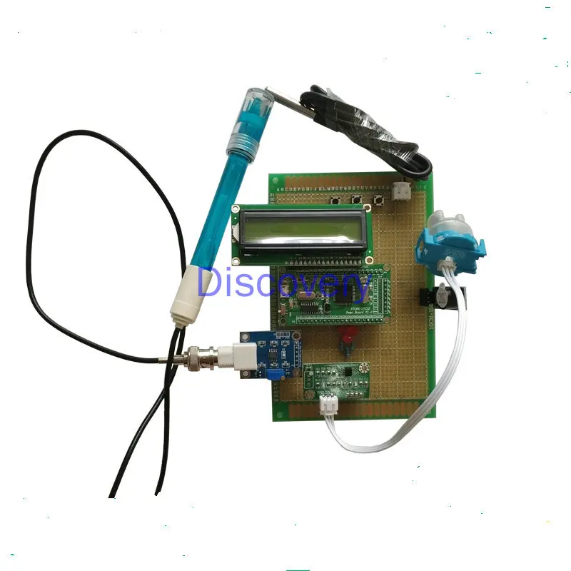 

51 STM32 single chip microcomputer water quality detection PH value pH value turbidity water temperature detection system design