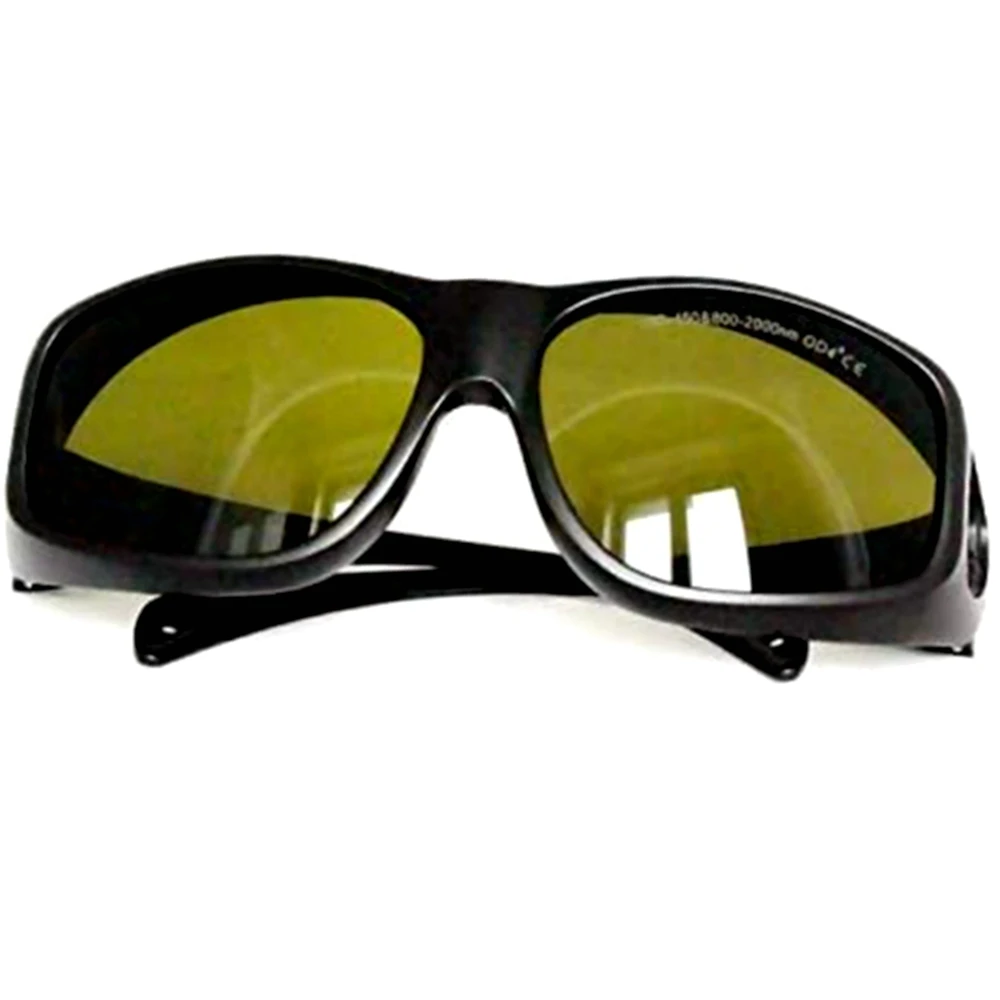 EP-5-9 Laser Protective Goggles for 190nm-450nm & 800nm-2000nm OD4+ T%=30 Laser Safety Glasses Multi-Wavelength EP-5-9 with Case