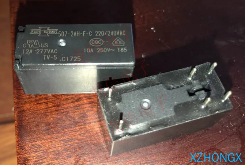 Relè 507-2AH-F-C 12VDC 507-2AH-F-C-12VDC 5072AHFC 12V 12VDC DC12V 12A 277VAC 6PIN