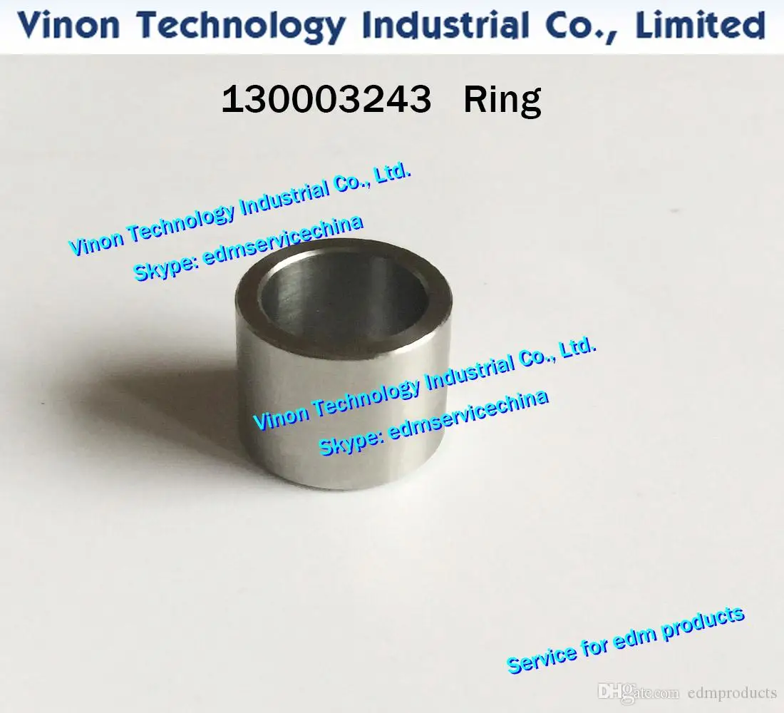 (2pcs/lot) 130003245 edm Ring (Stainles steel) for Robofil 190,290,300,310,390,500 Charmille edm parts 130.003.245 for Lower