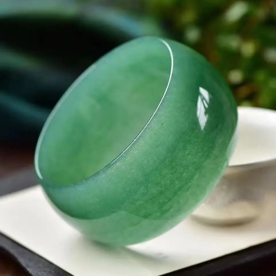 100% Natural Dongling jade widening bracelets women handcarved jade bangle jewelry jadeite bangles Real jade gift bracelet