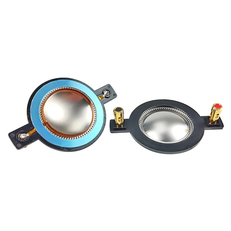 GHXAMP 34.4mm Speaker TREBLE Voice Coil Titanium Film Tweeter Ring Voice Diaphragm Speaker Accessories DIY 8OHM 2PCS