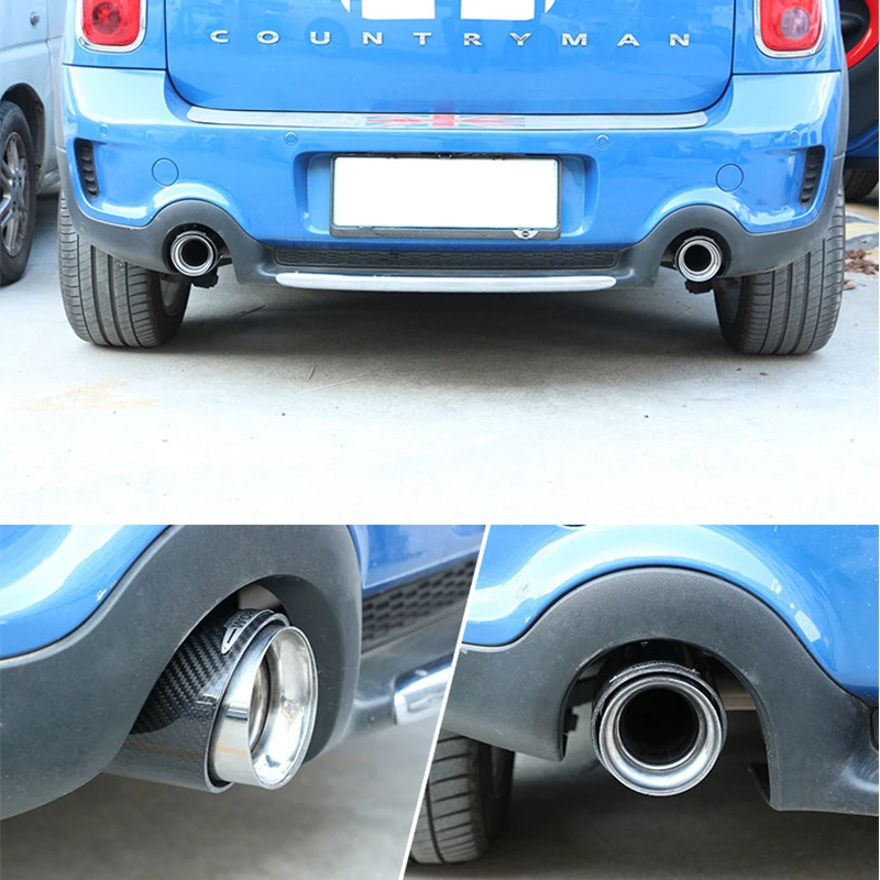 Carbon Exhaust Muffler Tip for MINI Cooper jcw F56 F54 F55 R55 R56 R57 R58 R59 R60 R61 F57 F60 CLUBMAN COUNTRYMAN PACEMAN COUPE