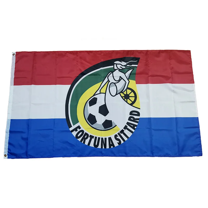 Holland Fortuna Sittard Flag 60x90cm 90x150cm Decoration Banner for Home and Garden