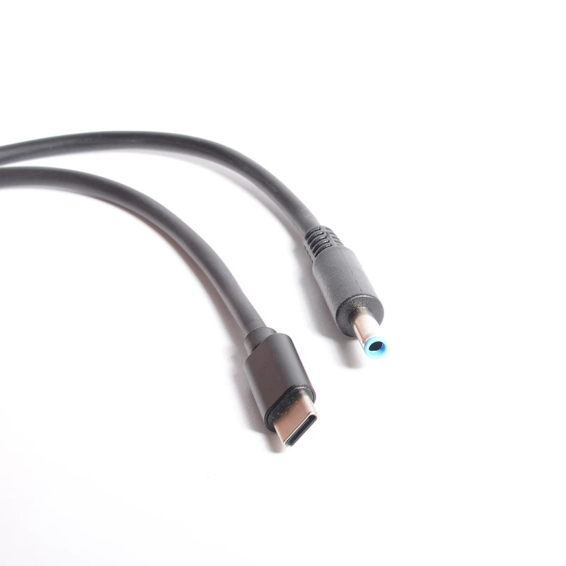Адаптер питания USB Type-C PD, переходник на 4,5*3,0 мм кабель для зарядки ноутбука, шнур для HP Stream 11 13 14 Split 13x2