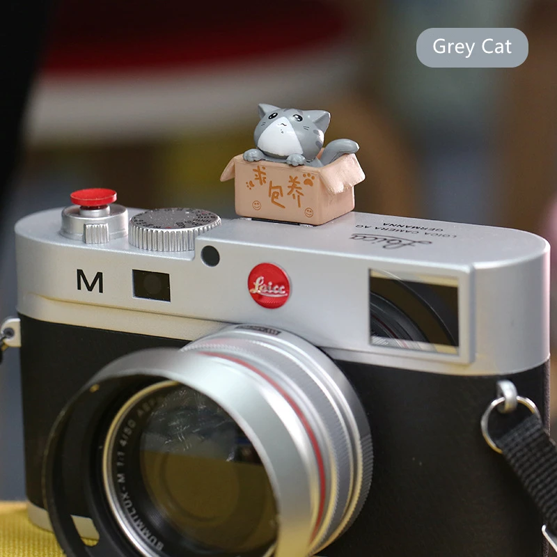 Cubierta de zapata de dibujos animados 3D para cámara, tapa a prueba de polvo para Canon, Nikon, Fujifilm, Samsung, Panasonic, Leica, Olympus