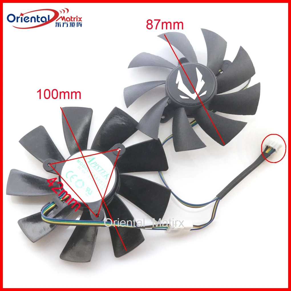 

GA92S2U GAA8S2U - PFTA DC12V VGA Fan For ZOTAC RTX2070 Super MINI Graphics Card Cooling Fan