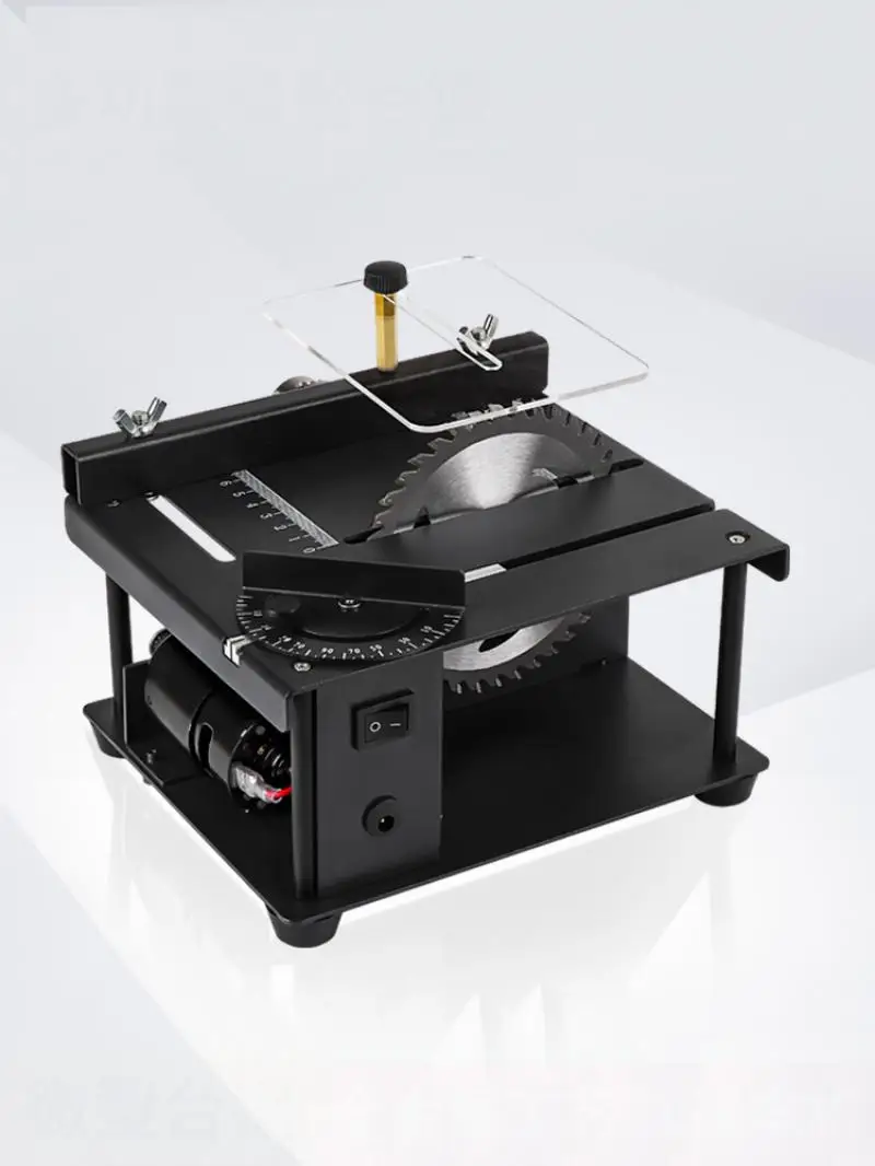 Miniature Precision Table Saw Small Household Table Saw Portable Woodworking Table Saw Multifunctional Cutting Machine