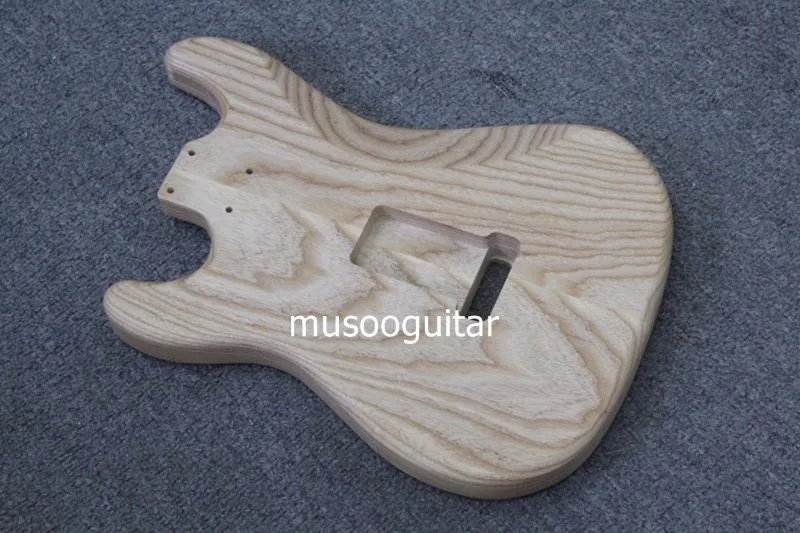 New brand project electric guitar kit with ASH body by CNC