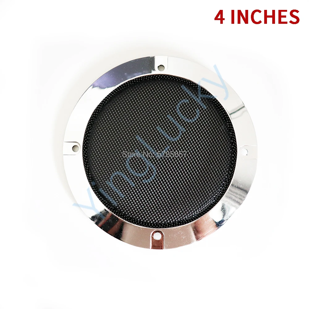 2pcs 4 inch speaker cover round metal mesh grille cover decoration for arcade game machine cabinet accessories