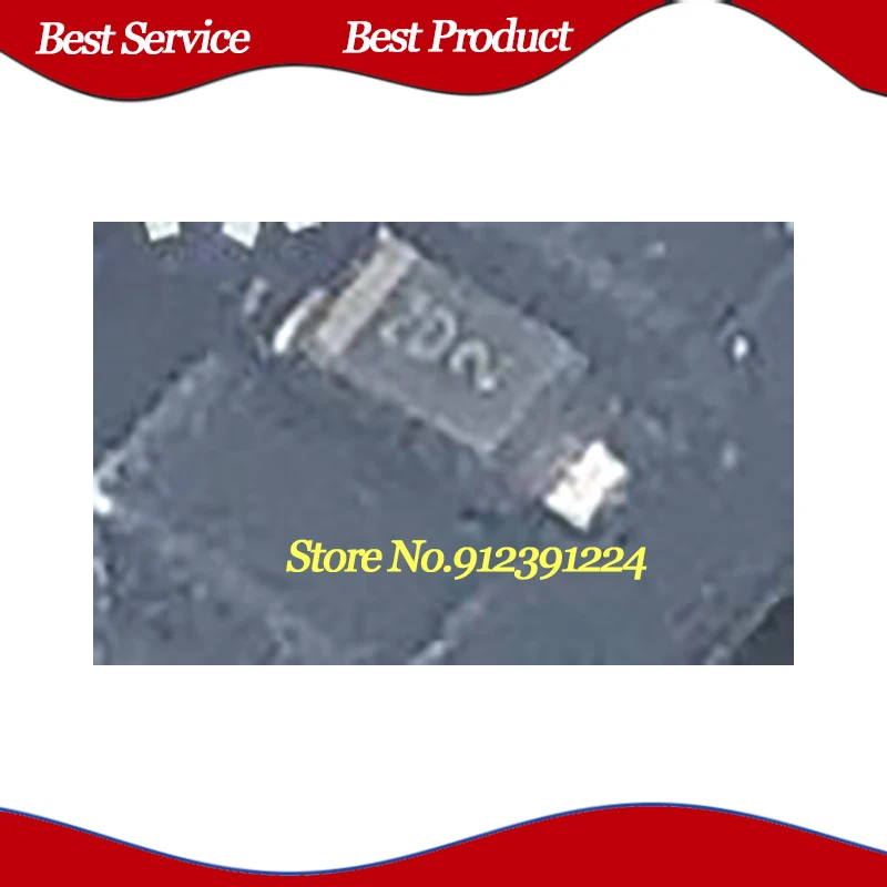 جديد وأصلي LESD5Z2.5T1G ZD SOD523 ، في الأوراق المالية ، 10 قطعة