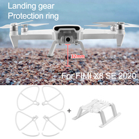 Landing Gear Kits for FIMI X8 SE 2020 Drone Quick Release Height Extender Long Leg Foot Protector Stand Gimbal Guard Accessories