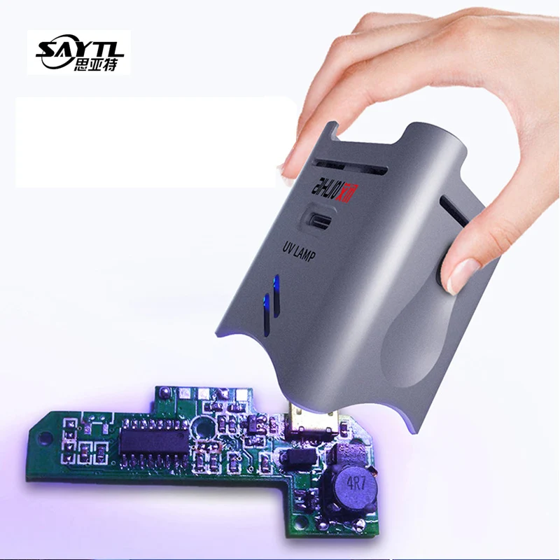 

Aixun smart UV Curing Lamp Used For BGA Motherboard LCD Green Oil UV Glue Curing Tool With Fan