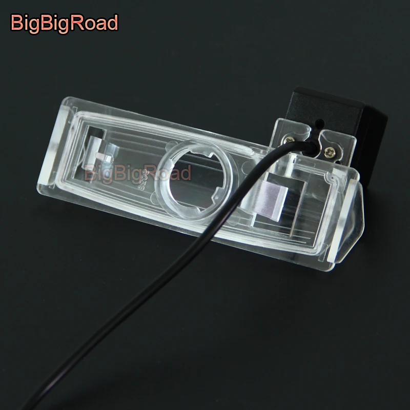 BigBigRoad Per Toyota Yaris Sedan 2007--2013 Ractis / Verso-S / Space Verso Auto Vista Posteriore Retromarcia Backup Telecamera di Parcheggio