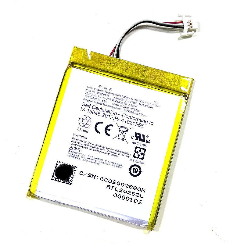 Stonering 890mAh Battery  58-000151 MC-265360-03 for Amazon Kidle 499 Kidle 558  Kidle 7th Generation Kidle 8 WP63GW