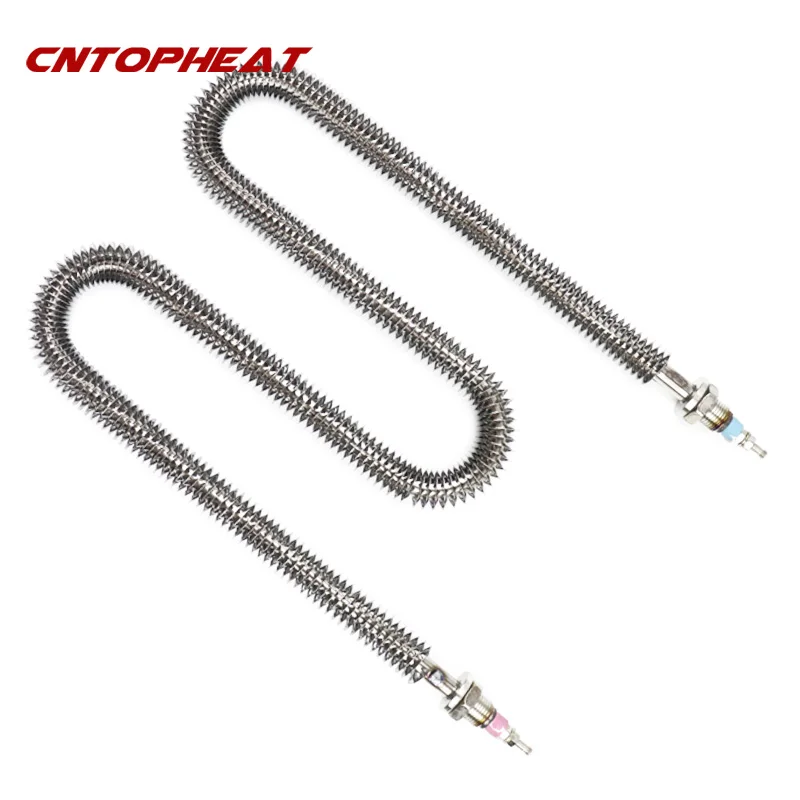 1kw/1.5kw/2kw/2.5kw/3kw electric 220v tubular finned heater oven heating element air fin heater