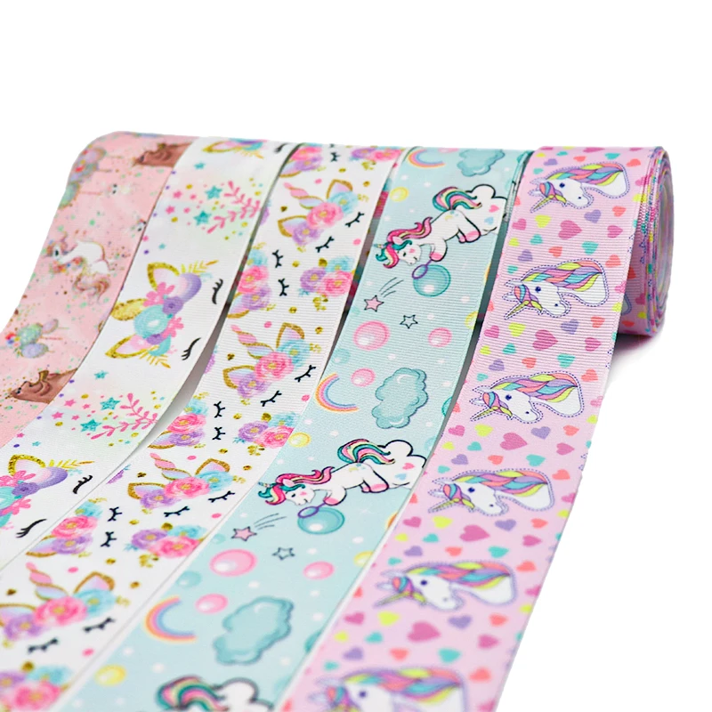 10 Yards 1,5'' 38MM Cartoon-Tiermuster bedruckte Ripsbänder für Haarschleifen DIY Handarbeitsmaterial Y2020111201 – Detail 5