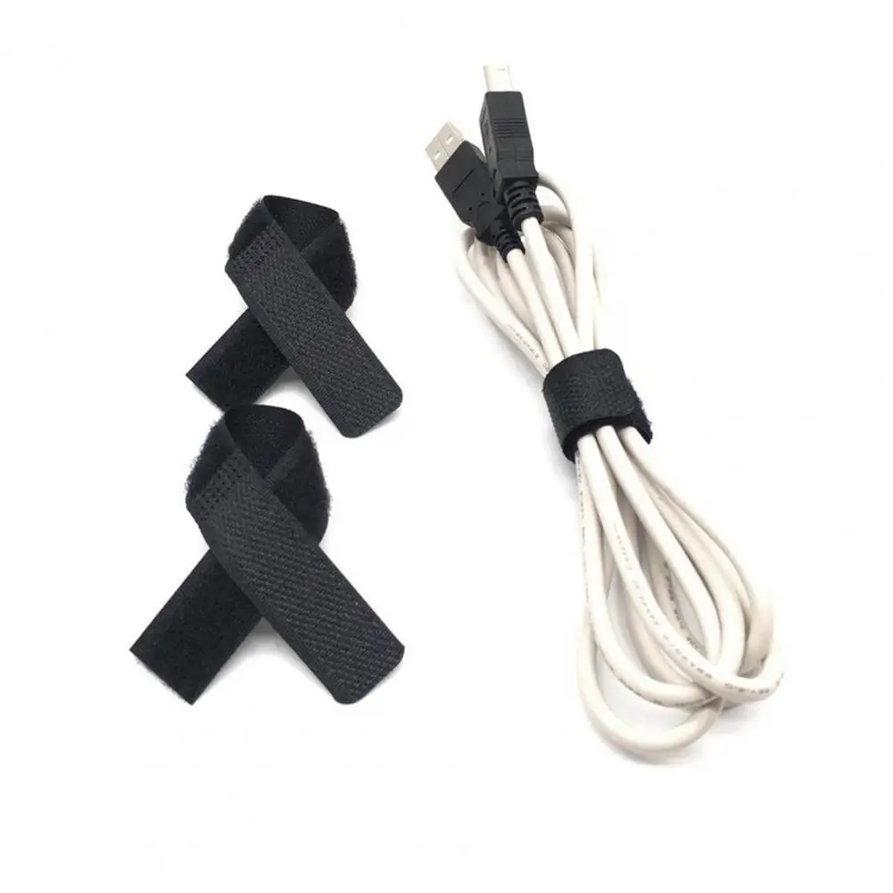 6Pcs Wire Storage Fastener Tape  Solid Lengthen Design Cable Tape  Convenient Cable Tape