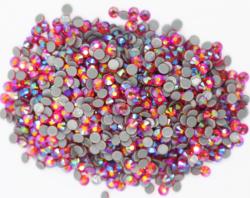 

Hyacinth AB стразы SS6~SS30 Hotfix Rhinestones Iron On Flatback Glass Nail Art Rhinestone Crystal AB DIY Decorations