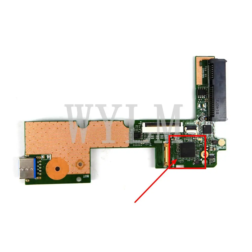 T100TAF_WIFI_T3_DOCKING_HDD_board REV2.1 For Asus T100TA T100TAF Laptop HDD Jack board Test OK