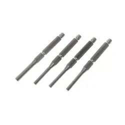 2020 nuovo 4 pz/set In Acciaio Inox Multi Size Hollow Fine Rotolo Pin Strumento di Avviamento Pugno Kit da 1/8 