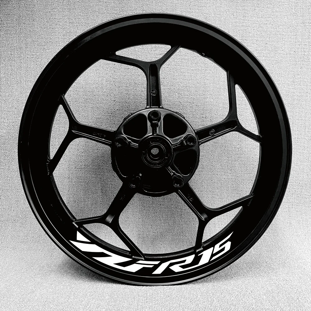 Motorcycle products new personality Apply to R15 R6 R1 R125 wheels modified decals reflective wheel frame waterproof stickers