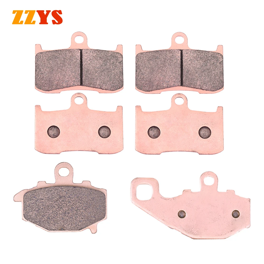 Motorcycle Front Rear Brake Pads Set For KAWASAKI ZX9R ZX900 ZX900F ZX-9R ZX 900 9R 2002-04 Z1000 ZR1000 ZR1000A A1 A2 A3 03-05