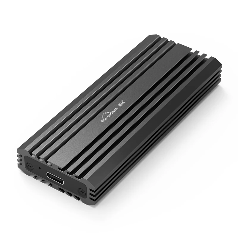 Blueend-قرص صلب عالي السرعة M2 SSD ، USB 3.1 ، 10 جيجابت في الثانية ، غلاف من الألومنيوم ، NVME ، نوع C إلى C ، تبريد متعدد