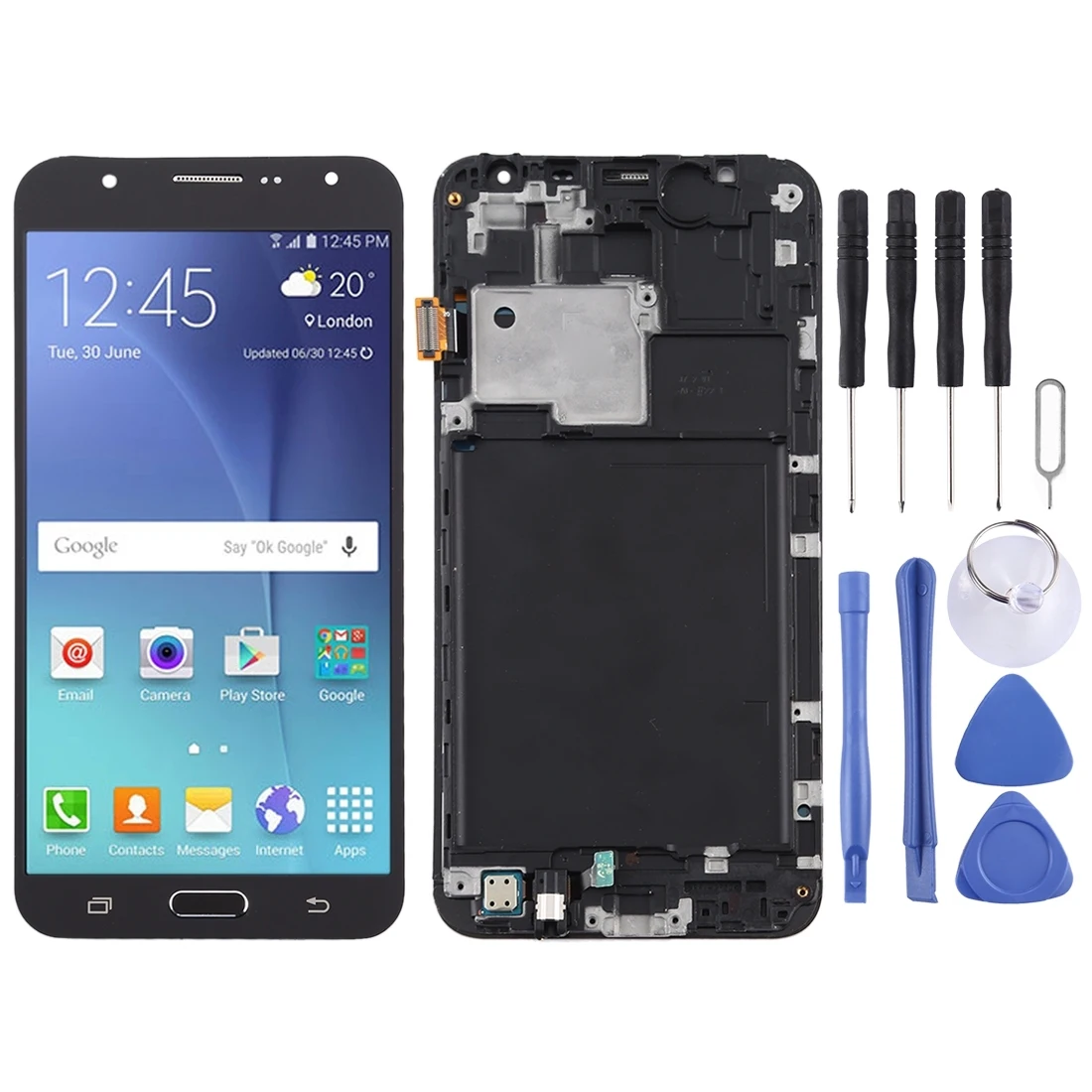 

iPartsBuy iPartsBuy for Galaxy J7 (2015) / J700F TFT Material LCD Screen and Digitizer Full Assembly with Frame