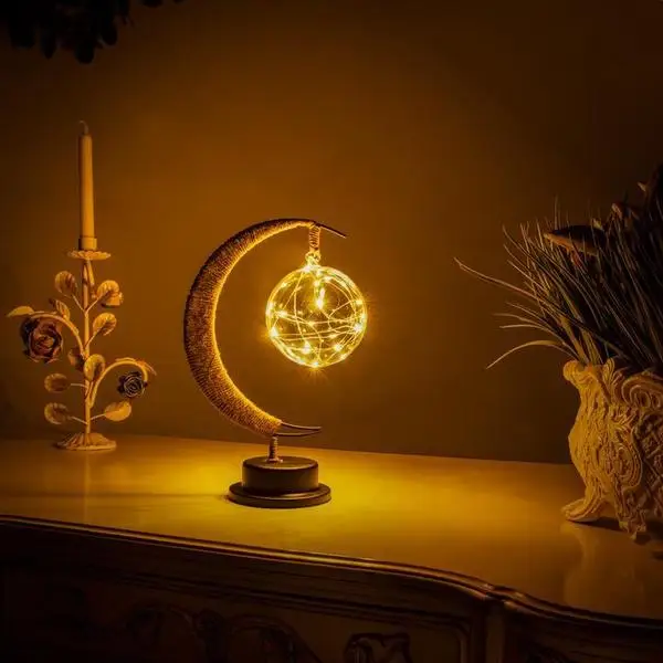 Customizable 3D Night Lamp LED Moon Sepak Takraw Lamp Christmas Decoration Night Light Bedside Light