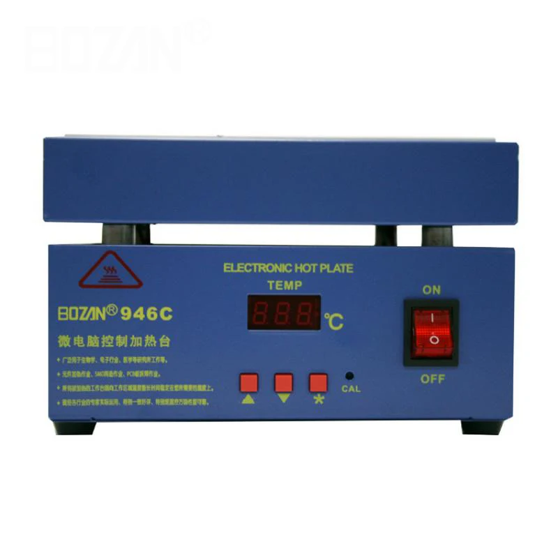 600W Electronic Hot Plate Preheat Digital Preheating Station 200X200Mm for Pcb Smd Heating Led Lamp Desoldering 110V/220V