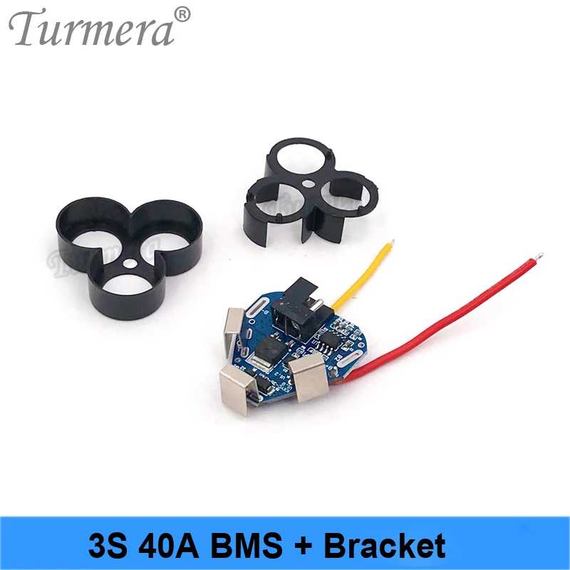 Turmera 10,8 V 12 V Wiertarka elektryczna Akumulatorowa Skrzynka na śrubokręt z uchwytami 18650 Płytka BMS 3S 40A do Shura Shrika Zastępuje użycie