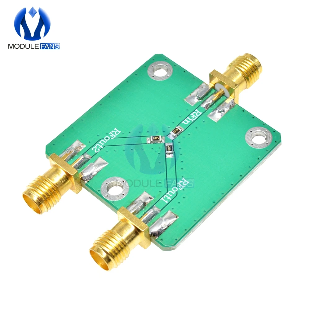 RF Mikrowelle Widerstand 6dB 50 Ohm RF Power Splitter Power Divider Splitter 1 Zu 2 Combiner SMA Radio Frequenz Teiler DC-5GHz – Detail 7