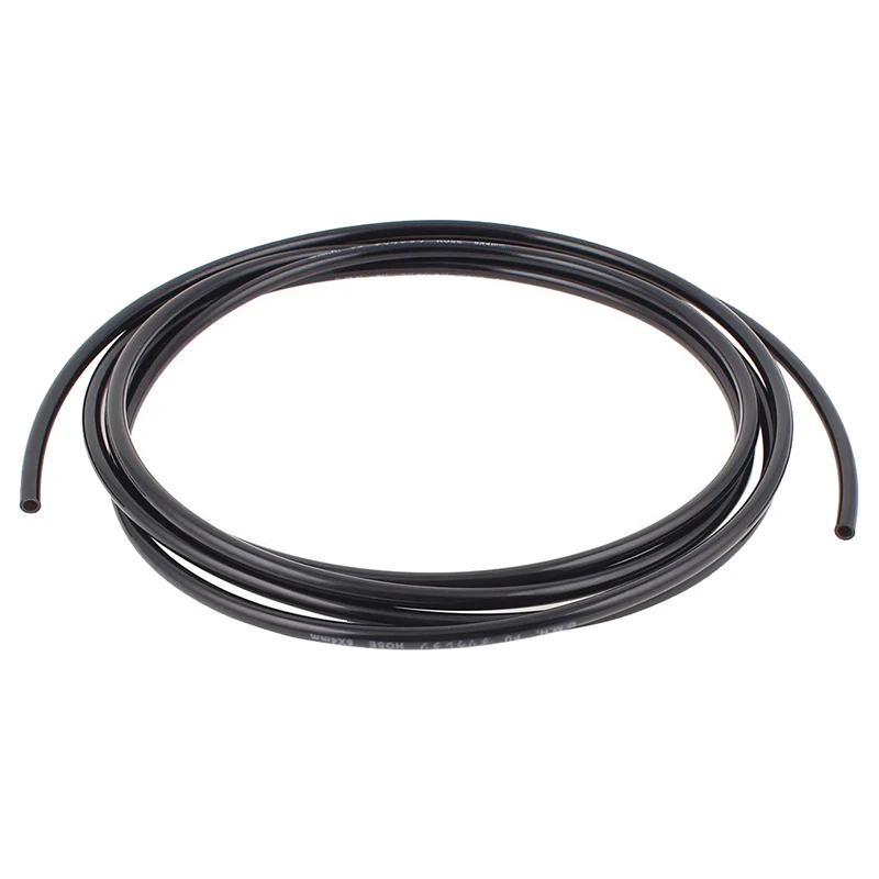Manguera de aire neumática de 4x6mm de diámetro exterior, color negro