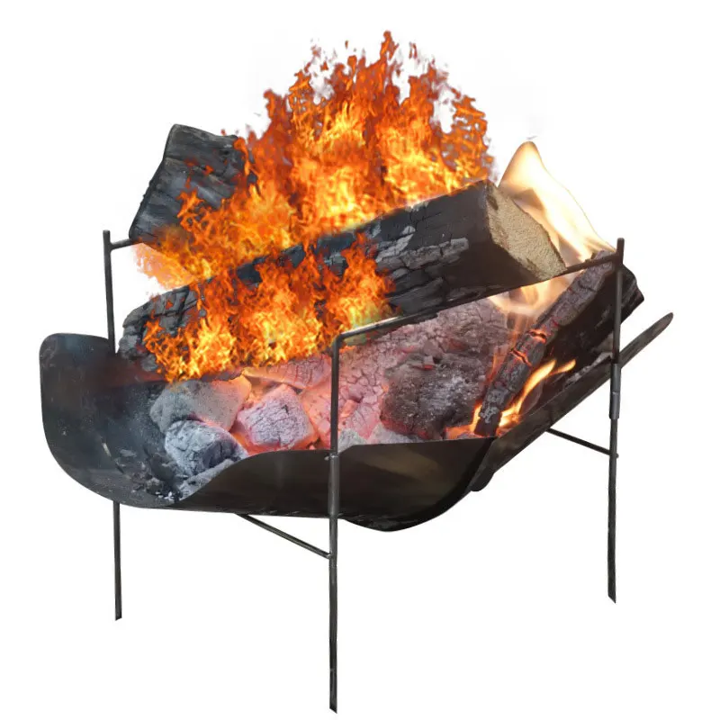 

Ultra-Light And Convenient Outdoor Multifunctional Folding And Easy Storage Titanium Alloy Campfire Barbecue Stove Heating Stove