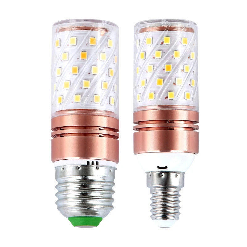 

1-10Pcs E27 E14 LED Lamp 220V SMD2835 LED Light 60 84 LEDs 12W 16W LED Corn light Warm Cold White Chandelier For Home Lighting